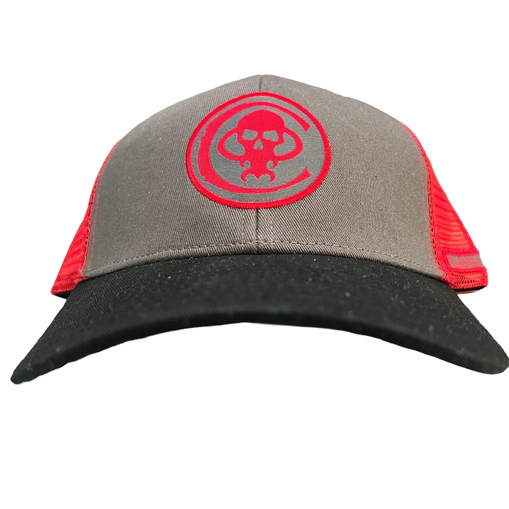 Size Adjustable Chaves Knife Company Hat - Gray & Red